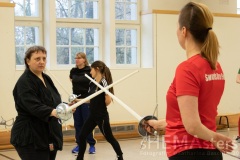 Samstag: Workshop "Stick them with the pointy end!". Foto: © Katharina Baschin